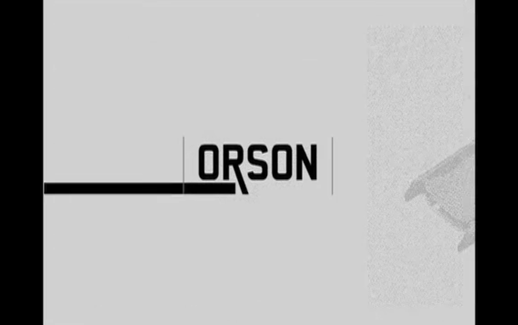 Orson Sizzle Reel 
